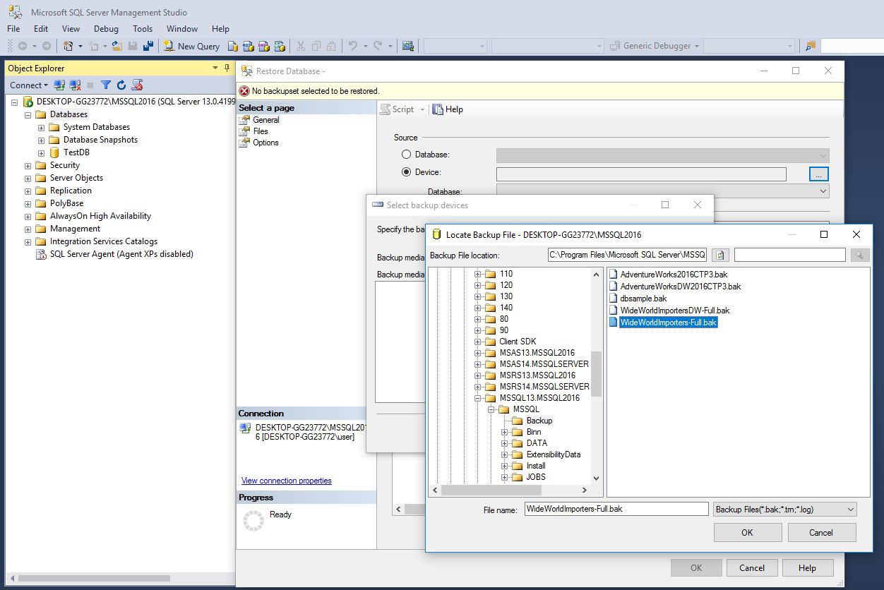 Планы обслуживания ms sql